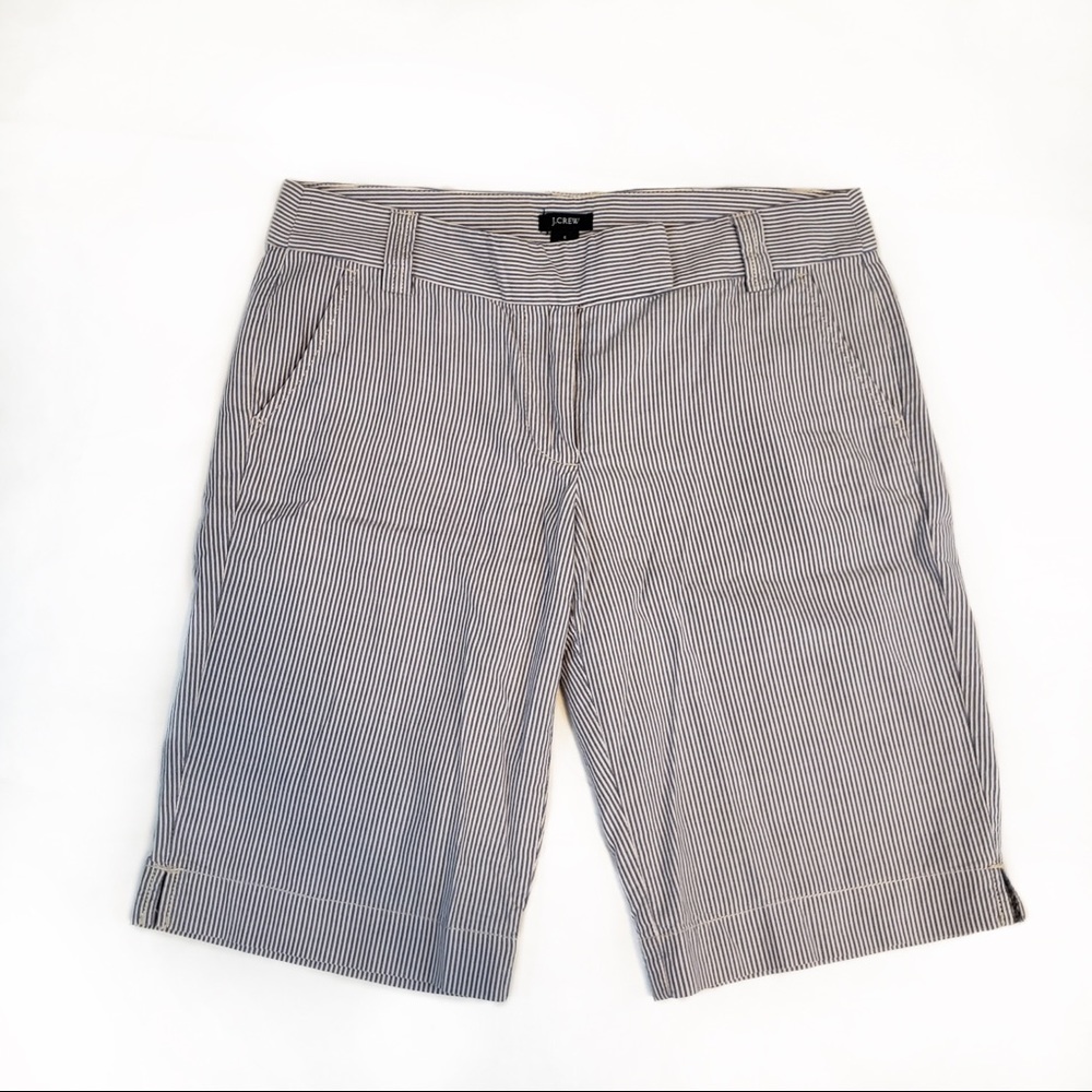 🌵4/$20🌵 J. Crew Pinstripe Bermuda Shorts
